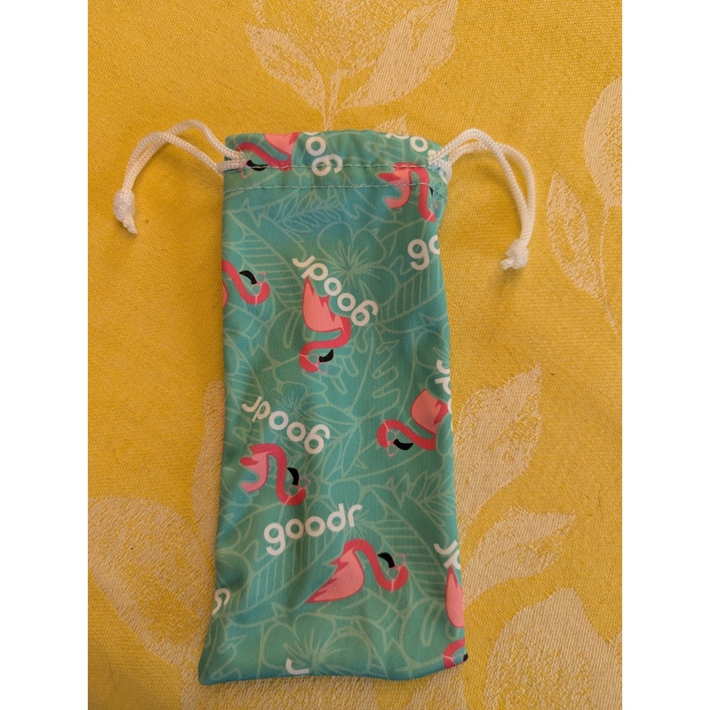 GOODR‎ Micro Fiber Soft Sunglasses Flamingo Pouch Case Bag